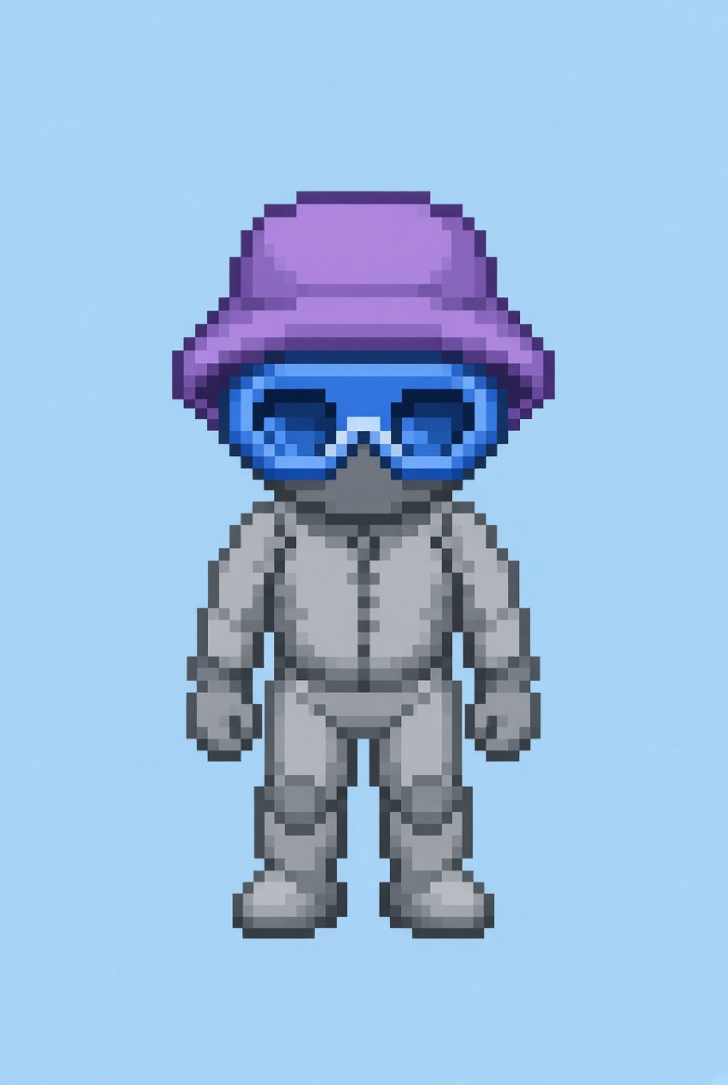 Pico with goggles